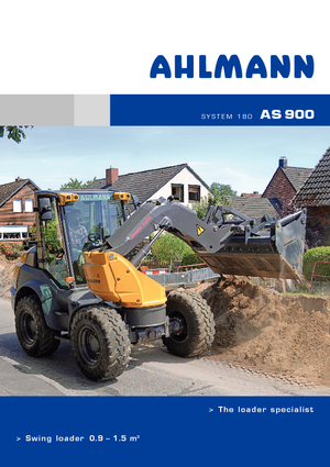 Chargeuses sur pneus Ahlmann AS 900