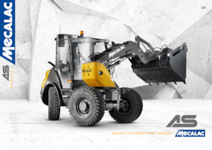Chargeuses sur pneus Mecalac AS1000