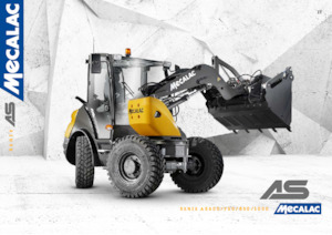 Chargeuses sur pneus Mecalac AS1000