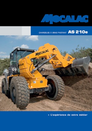 Chargeuses sur pneus Mecalac AS210e