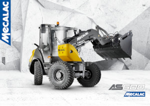 Chargeuses sur pneus Mecalac AS600