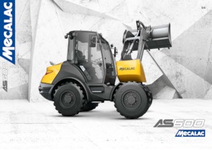 Chargeuses sur pneus Mecalac AS600