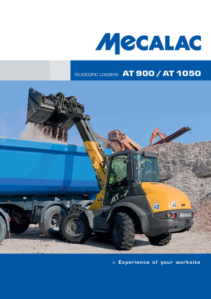 Chargeuses sur pneus Mecalac AT 1050