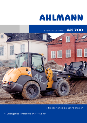 Chargeuses sur pneus Ahlmann AX 700