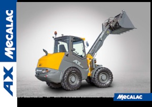 Chargeuses sur pneus Mecalac AX850