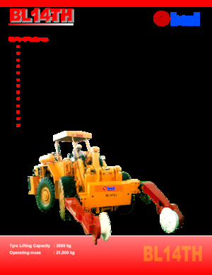 Chargeuses sur pneus Beml BL14TH