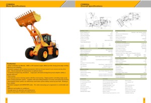 Chargeuses sur pneus Lonking CDM856