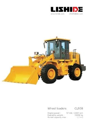 Chargeuses sur pneus Lishide CL938-2