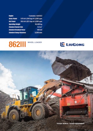 Chargeuses sur pneus Liugong 862 