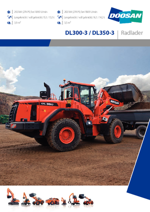 Chargeuses sur pneus Doosan DL300-3