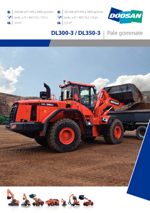 Chargeuses sur pneus Doosan DL300-3