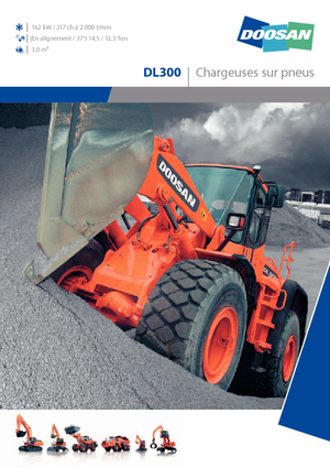 Chargeuses sur pneus Doosan DL 300