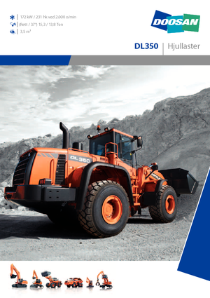 Chargeuses sur pneus Doosan DL 350