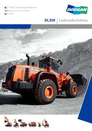 Chargeuses sur pneus Doosan DL 350