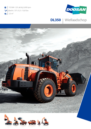 Chargeuses sur pneus Doosan DL 350