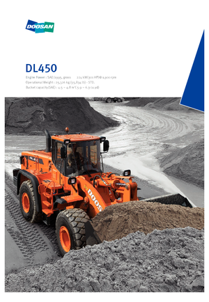 Chargeuses sur pneus Doosan DL 450