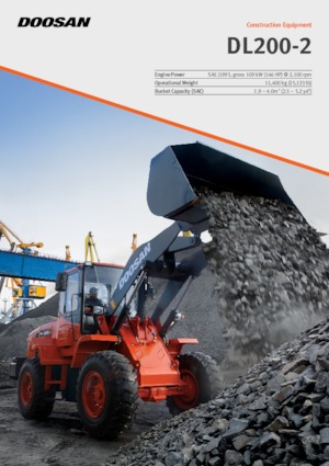 Chargeuses sur pneus Doosan DL200-2