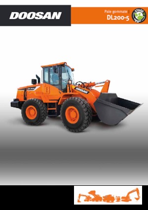 Chargeuses sur pneus Doosan DL200-5