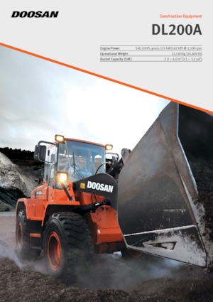Chargeuses sur pneus Doosan DL200A