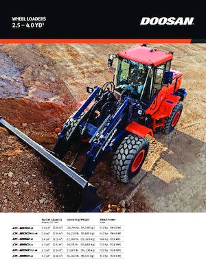 Chargeuses sur pneus Doosan DL200TC-5