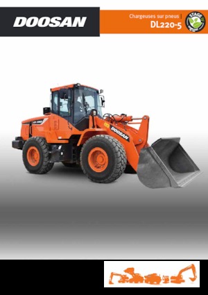 Chargeuses sur pneus Doosan DL220-5