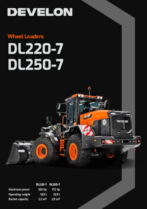 Chargeuses sur pneus Develon DL250-7