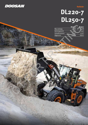 Chargeuses sur pneus Doosan DL220-7