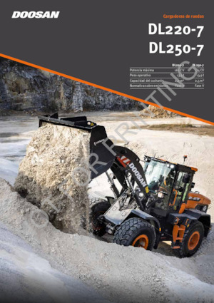 Chargeuses sur pneus Doosan DL220-7