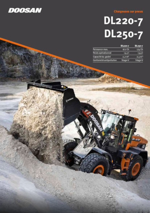 Chargeuses sur pneus Doosan DL220-7