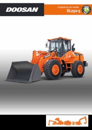 Chargeuses sur pneus Doosan DL250-5