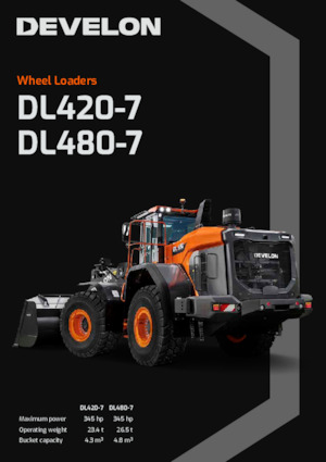 Chargeuses sur pneus Develon DL420-7