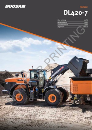 Chargeuses sur pneus Doosan DL420-7
