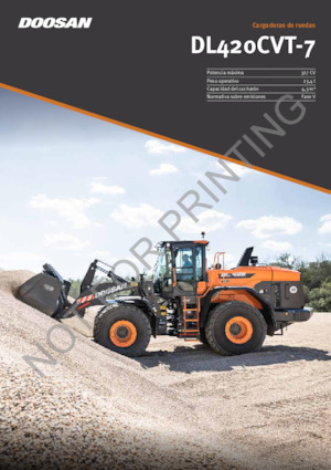 Chargeuses sur pneus Doosan DL420CVT-7