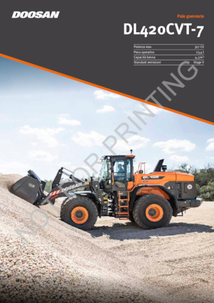 Chargeuses sur pneus Doosan DL420CVT-7