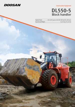 Chargeuses sur pneus Doosan DL550-5BH
