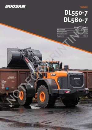 Chargeuses sur pneus Doosan DL580-7