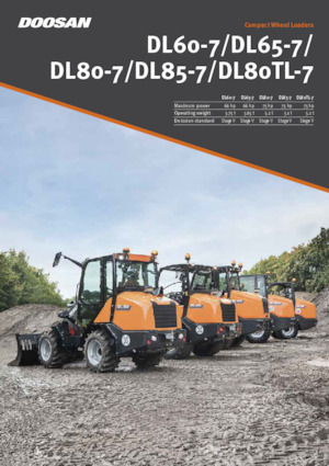 Chargeuses sur pneus Doosan DL60-7