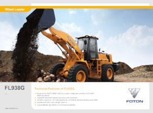 Chargeuses sur pneus Foton Lovol FL938H