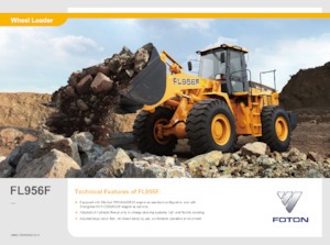 Chargeuses sur pneus Foton Lovol FL956F-II