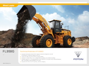 Chargeuses sur pneus Foton Lovol FL958G-II