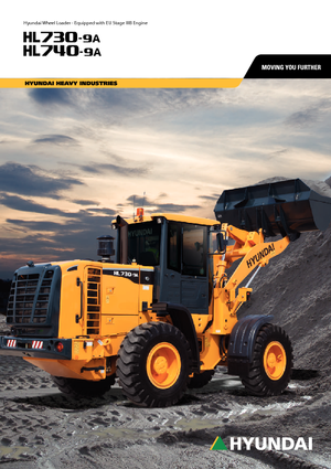 Chargeuses sur pneus Hyundai HL 740-9 A