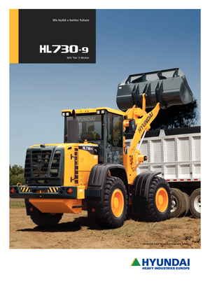 Chargeuses sur pneus Hyundai HL 730-9
