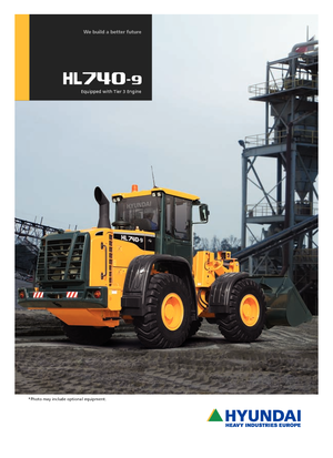 Chargeuses sur pneus Hyundai HL 740-9