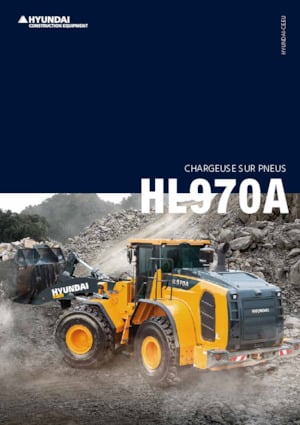 Chargeuses sur pneus Hyundai HL970A