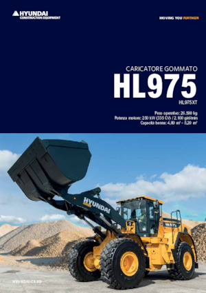 Chargeuses sur pneus Hyundai HL975