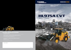 Chargeuses sur pneus Hyundai HL975ACVT