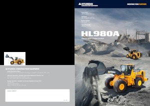 Chargeuses sur pneus Hyundai HL980A