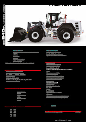 Chargeuses sur pneus Hidromek HMK 640 WL