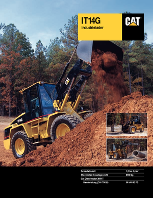 Chargeuses sur pneus Caterpillar IT 14 G