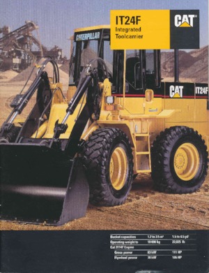 Chargeuses sur pneus Caterpillar IT 24 F